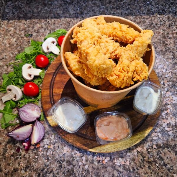 Crispy strips bucket 900g