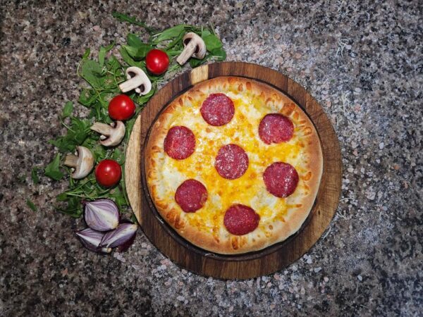Salami e cheddar (mica)
