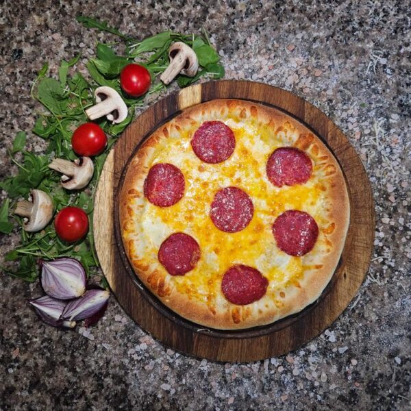 Salami e cheddar (mica)